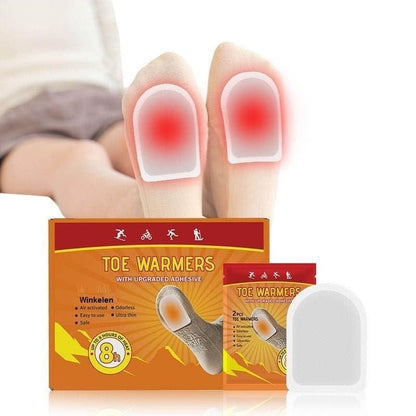 Toe Warmers With Stickers